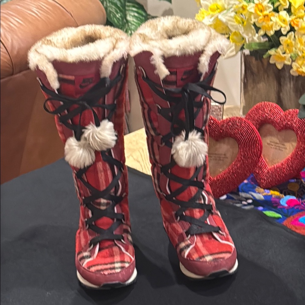 Nike Red Winter & Rain Boots